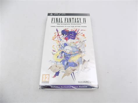 Brand New And Sealed Playstation Portable PSP Final Fantasy IV Complete