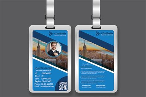 Id Card Design Template For School Graphic By Designservicesworld