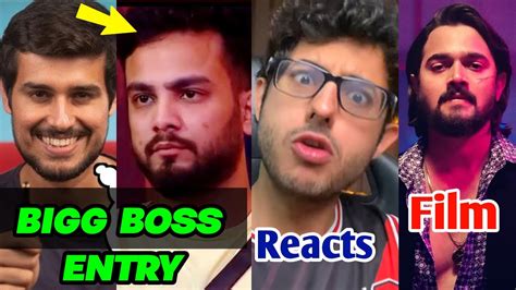 Dhruv Rathee In Bigg Boss Ott Carryminati Vlog Bb Ki Vines Harsh