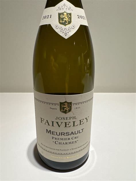 Faiveley Meursault Er Cru Charmes France Burgundy C Te De