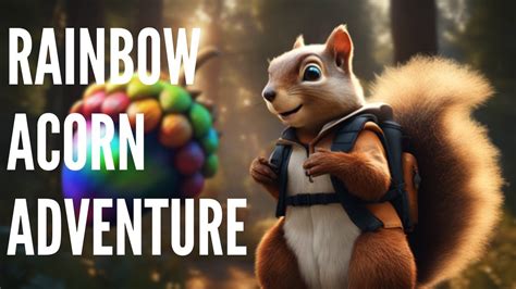 Rainbow Acorn Adventure Bedtime Story For Kids Youtube