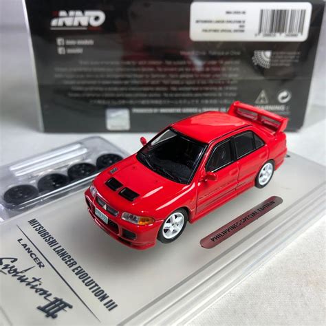 Inno Mitsubishi Lancer Evolution Iii Red