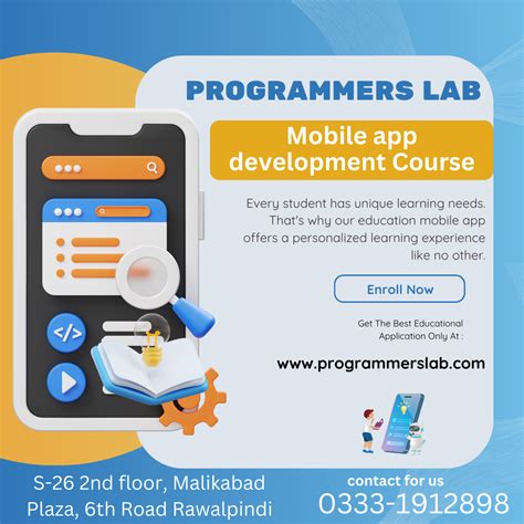 Mobile App Development Course Android And Ios And Training Center In Rawalpindi Islamabad By