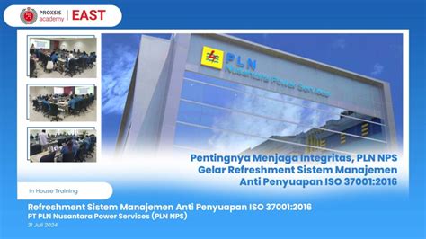 Pentingnya Menjaga Integritas PLN NPS Gelar Refreshment Sistem