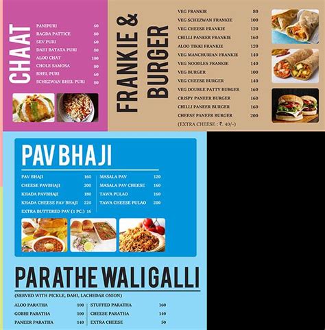 Menu At Khau Galli Mumbai B