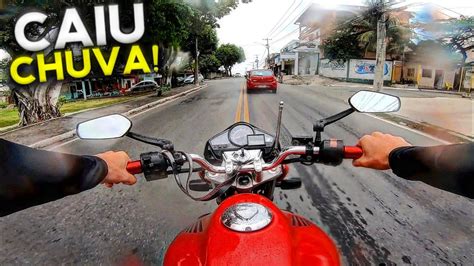 PRIMEIRO MOTOVLOG NA CHUVA A CB300R CHOVEU DO NADA YouTube