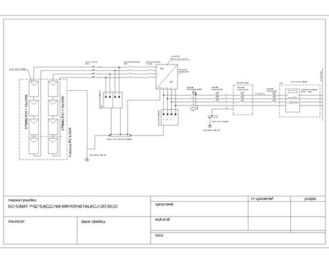Schemat Instalacji Fotowoltaicznej Hybrydowej Fotowoltaika D