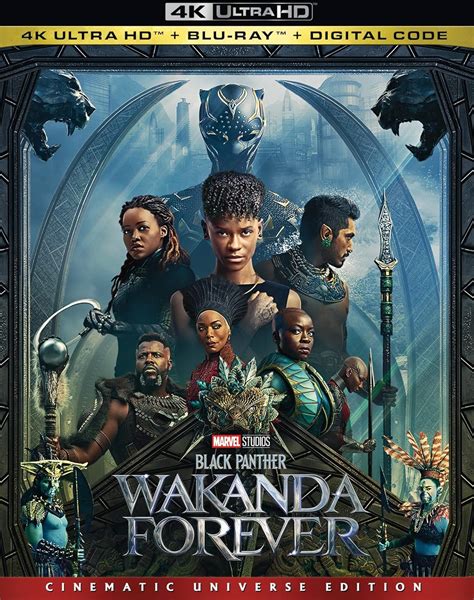 Black Panther Wakanda Forever Feature K Uhd Blu Ray Amazon Br