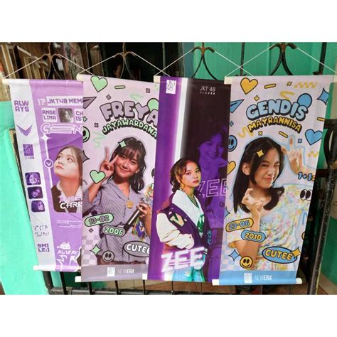 Jual Roll Banner Jkt Ukuran X Cm Poster Gantungan Dinding