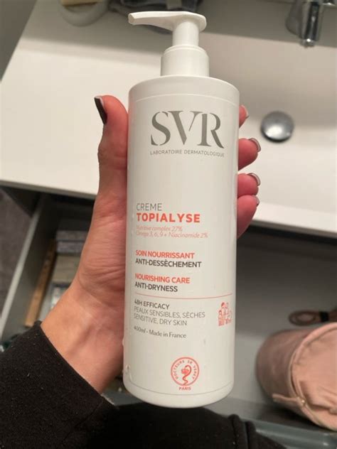 Laboratoire SVR TOPIALYSE Crème Soin nourrissant anti dessèchement