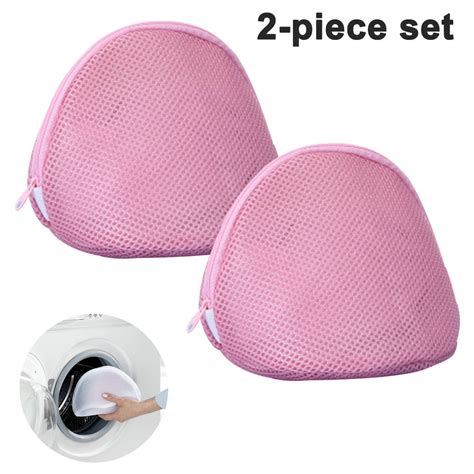 2pcs Lingerie Bags For Laundry With Zipper Bra Bag For Washing Machine