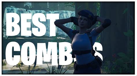 Best Jill Valentine Combos S T A R S Fortnite Youtube