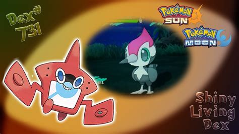 Quest For Shiny Living Dex Shiny Pikipek Sos Encounters Youtube