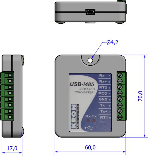 Kron Rs 485usb Converter Rs 485 Instruments Input To Usb Output