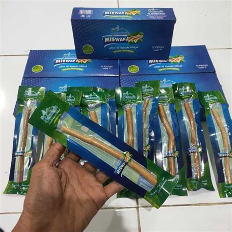 Siwak Miswak Kayu Siwak Sunnah Original Pakistan Miswak Sunnah