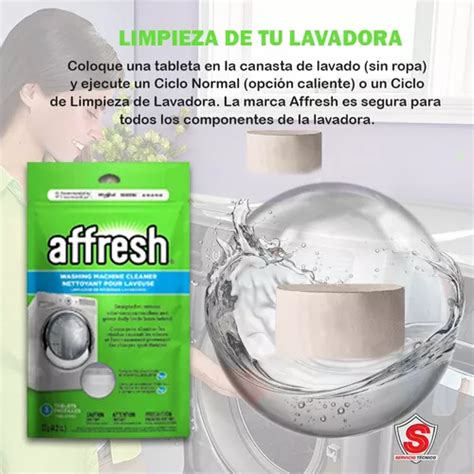 Pastillas Affresh Limpiadoras Para Lavadora Tabletas En Venta En