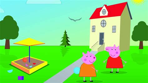 Peppa Pig House Wallpaper - NawPic