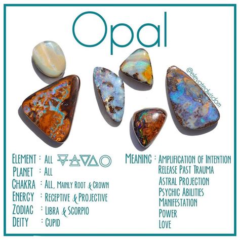 Elevated Wisdom Crystal Shop On Instagram 💎 Opals 💎 Octobers