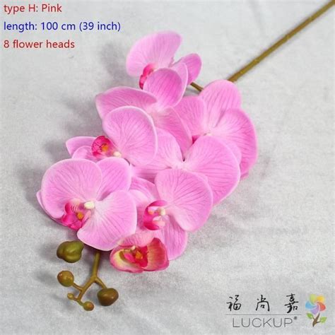 PLANTE ARTIFICIELLE type H Pink Orchidée papillon artificielle en