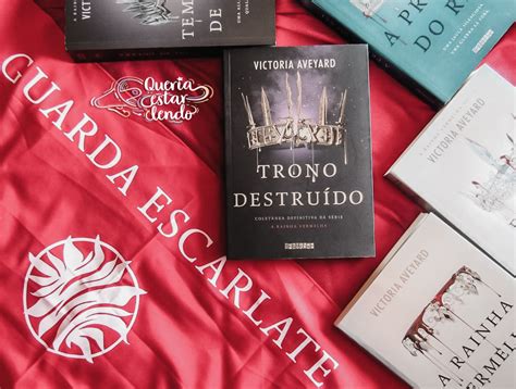 Resenha Trono Destruído Victoria Aveyard Queria Estar Lendo