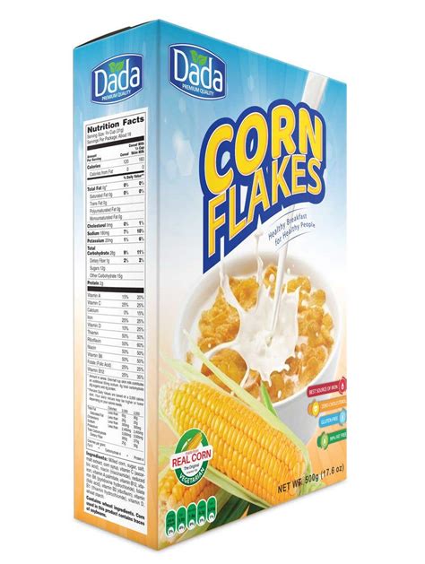 Corn Flakes Packaging design | Freelancer