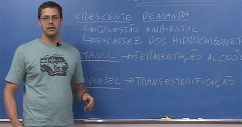 G Professor De Geografia D Aula Sobre Biocombust Veis Not Cias Em