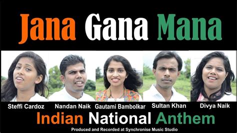 Jana Gana Mana Indian National Anthem Youtube