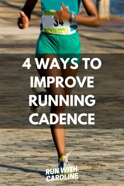 4 Ways To Improve Running Cadence Run With Caroline