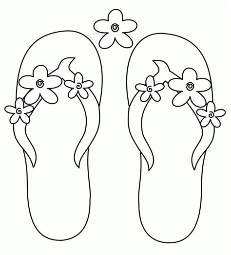 Flip Flop Printable Templates