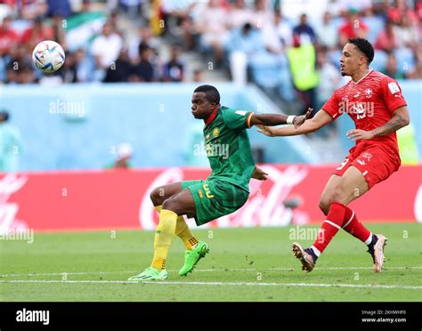 Al Wakrah Qatar Th Nov Nouhou Tolo L Of Cameroon Vies With