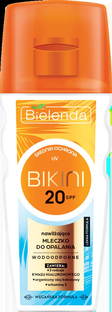 BIELENDA Bikini mleczko do opalania nawilżające SPF ml Drogeria Rossmann pl