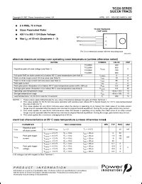 TIC226D Datasheet - Triac from Power Innovations