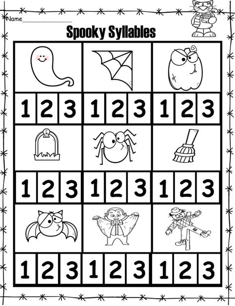 Syllable Worksheet Package Top Teacher Worksheets Library