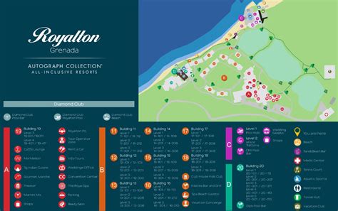 Resort Map | Royalton Grenada An Autograph Collection All Inclusive Resort | Grenada