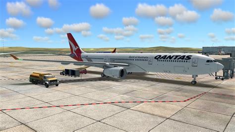 Real Flight Simulator Qantas A330 300perth Ypph Melbourne Ymml