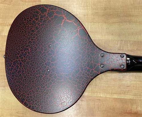 Danelectro Baby Sitar Guitar Red Crackle Guitars Hollow Body Andy