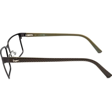 Lacoste Eyeglasses Green Rectangular Frame 55[]18 140 - Gem