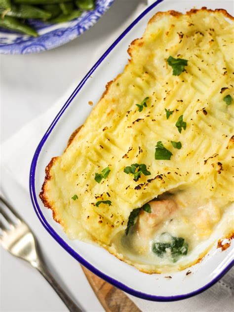 Easy Fish Pie With Cheesy Mash The Easiest Fish Pie You Ll Ever Make