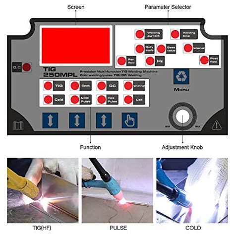 Andeli Tig Welder Mos Tube Multifunctional Tig Welding