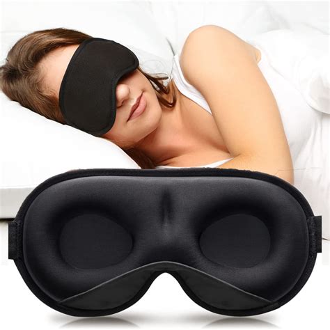 Sleep Eye Mask For Men Women D Contoured Cup Sleeping Mask Blindfold