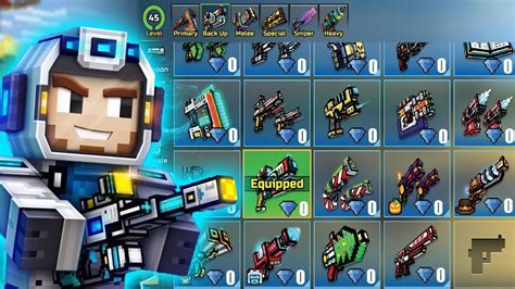 FREE Pixel Gun 3D HACK MOD 17 7 2 Android IOS Max Level All Guns