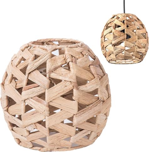 Suspension Rotin Abat Jour Rotin Suspension Luminaire Bois Lustre Rotin