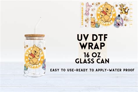 Uv Dtf Wrap Winnie The Pooh Wrap Winnie Uv Dtf Wrap Uv Dtf Wrap