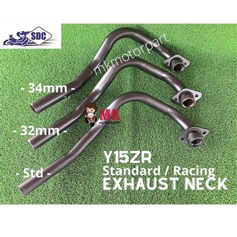 Exhaust Neck Yamaha Y15zr Exciter Standard 28mm Racing 32mm 34mm Y15 Ysuku Front Pipe Manifold