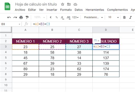 Sumar En Google Sheets N Meros Horas Y Varias Hojas Tecpro Digital