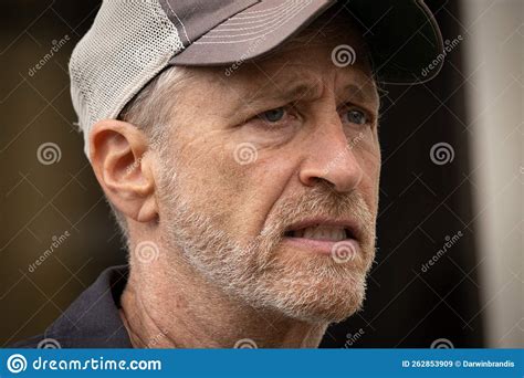 Actor Activist Jon Stewart Editorial Stock Image Image Of Pits 262853909