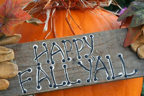 MarvinsDaughters: DIY Happy Fall Y'All Pumpkin