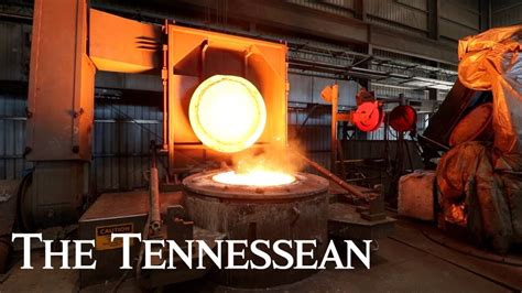 A Look Inside The Lodge Cast Iron Foundry In Pittsburg Tennessee YouTube