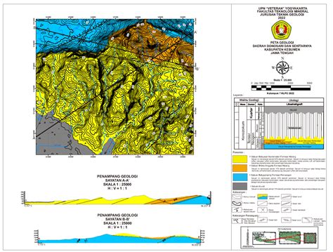 Peta Geologi Peta Geologi Dan Skala Peta Bel Brain Kuempasi