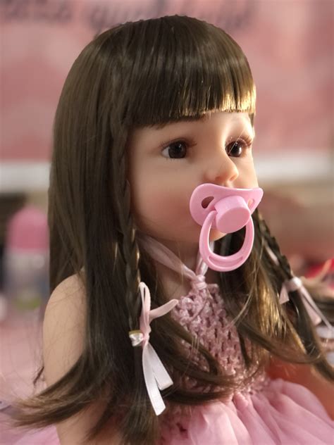 INDISPONÍVEL Bebê reborn menina 58 CM EM SILICONE MACIO Bebês